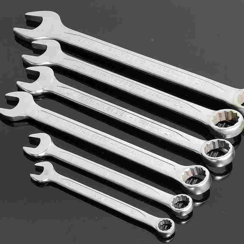 德国wesser进薄壁型两用扳手梅花开口两用呆扳手铬钒钢29-100口