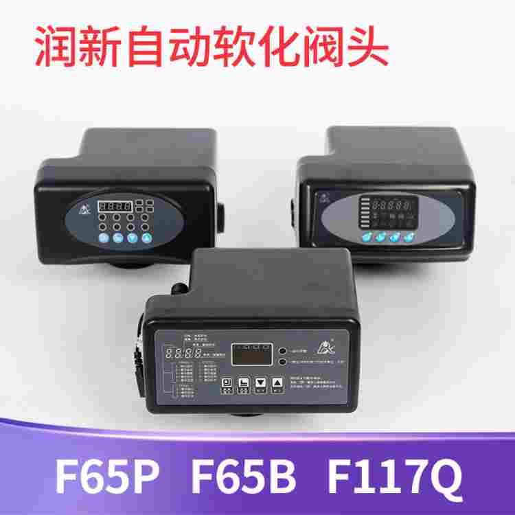 润新F65B65PF117Q时间软化阀流量2吨3吨软水机锅炉软化水设备阀头