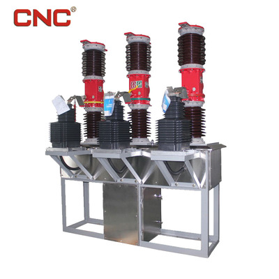 。长城ZW7-40.5户外高压真空断路器电站型电动智能六氟化硫开关