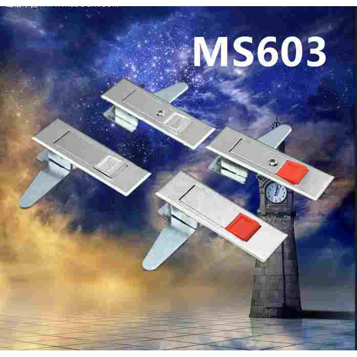 高档海坦电箱锁MS603 配电柜平面锁机箱机柜锁电气开关柜锁消防