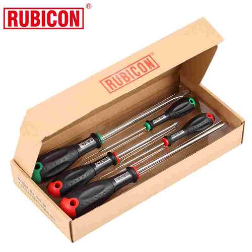 日本罗宾汉RUBICON套装螺丝刀十字一字进口家用组套工具500-5A 7B