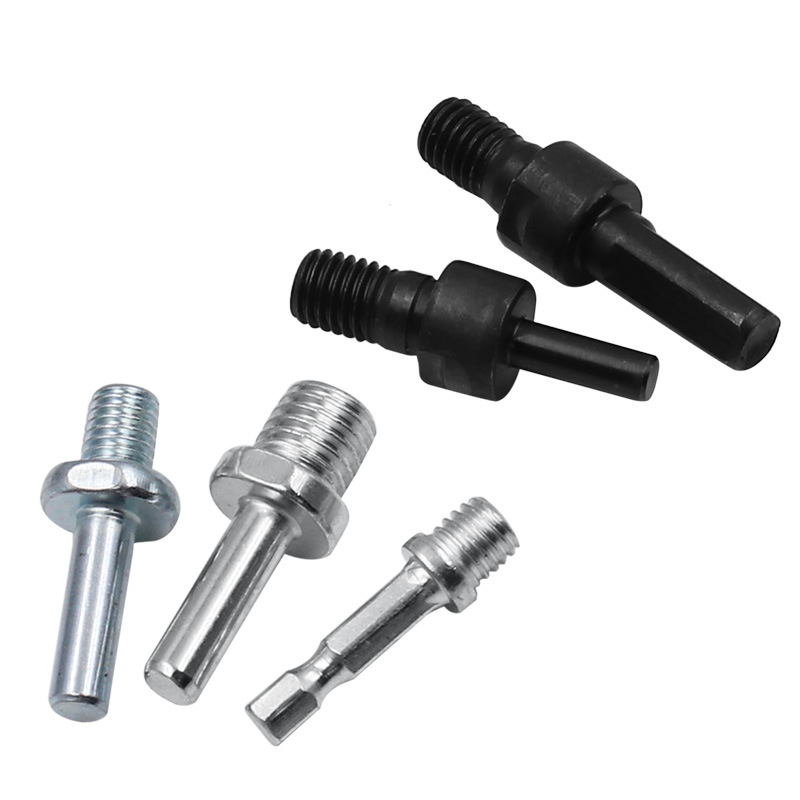 电钻夹头角磨机连接杆转换器转接头转抛光磨光切割机转换杆连接轴