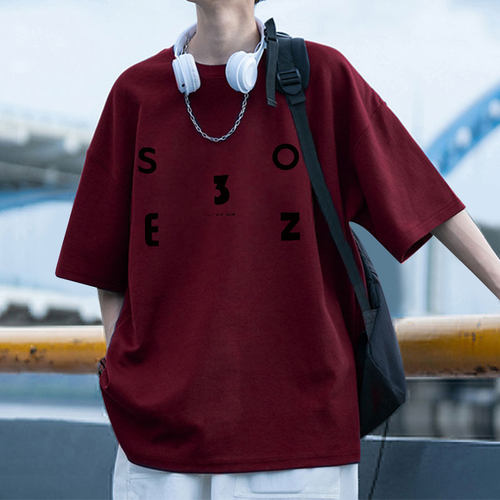 潮牌t恤男2025新款短袖夏季衣服