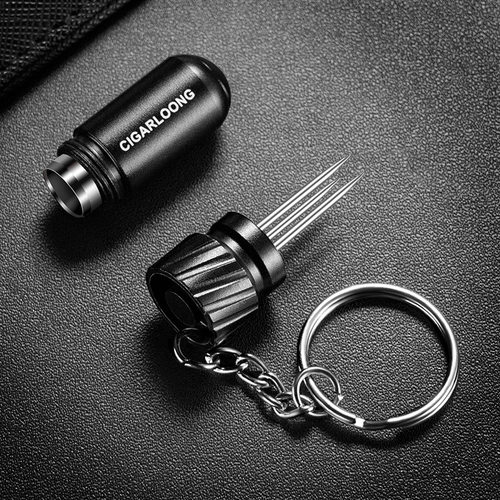 茄龙雪茄钻迷你雪茄通针雪茄持灰针二合一雪茄开孔器CLE-23JX1 黑