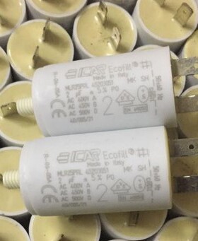 MLR25PRL  400v2UF 450V2UF 意大利ICAR 电机启动电容