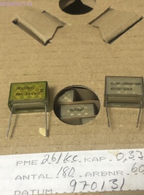 PME261KC6330KR30  薄膜电容器 400V 330NF 220V 0.33UF RIFA