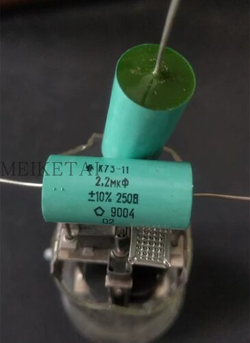 全新古董 苏联K73-11 2.2uf 250V  前胆后石滤波耦合分频器电容