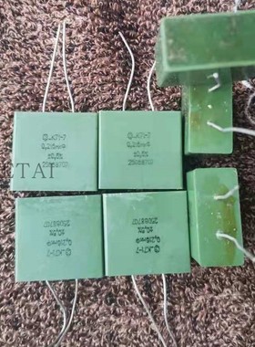 苏联K71-7 250V 0.216uf代0.22UF 胆机耦合聚苯乙烯单层金属电容