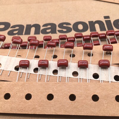 原盒松下CBB薄膜电容 50V 0.22UF 220nF 224J ECQV1H224JL2 P5