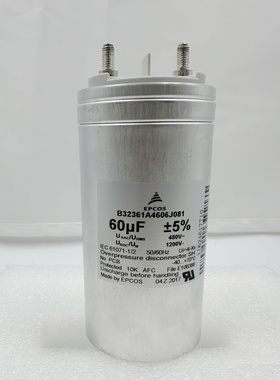 EPCOS西门子  B32361A4606J081 EPCOSB32361A4606J080 480V 60UF
