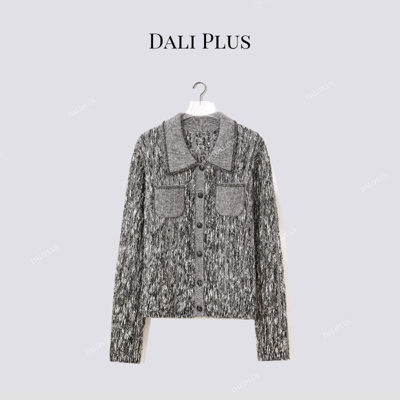 羊驼绵羊毛混纺纱线针织衫