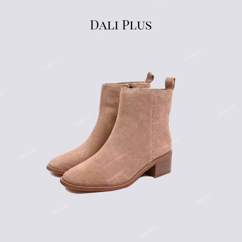 切尔西短靴中筒烟筒靴