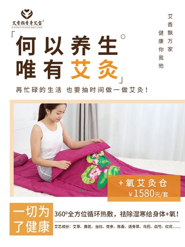 长椿堂香身艾宝艾灸毯仓艾灸全身