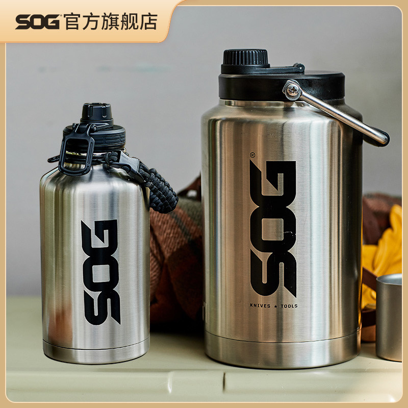 SOG304不锈钢保温桶水冰桶大容量冷藏保温户外露营旅行男女保温壶