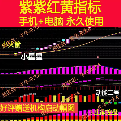 智汇谷紫紫红黄双紫擒龙追踪懂牛机构启动三线扭转庄家控盘指标