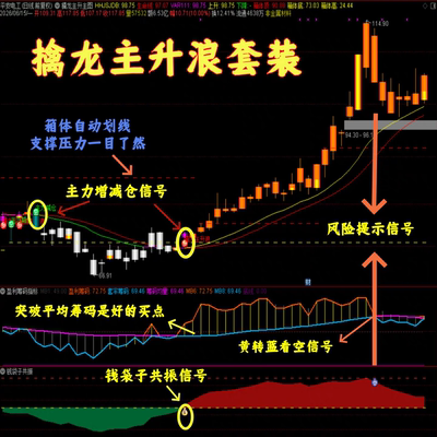 擒龙主升浪短线打板波段主升浪精准识别一站式把握主力吸筹与拉升