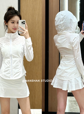 NANSHAN薄款防晒皮肤衣外套夏季透气Goal Smashe外套户外修身显瘦