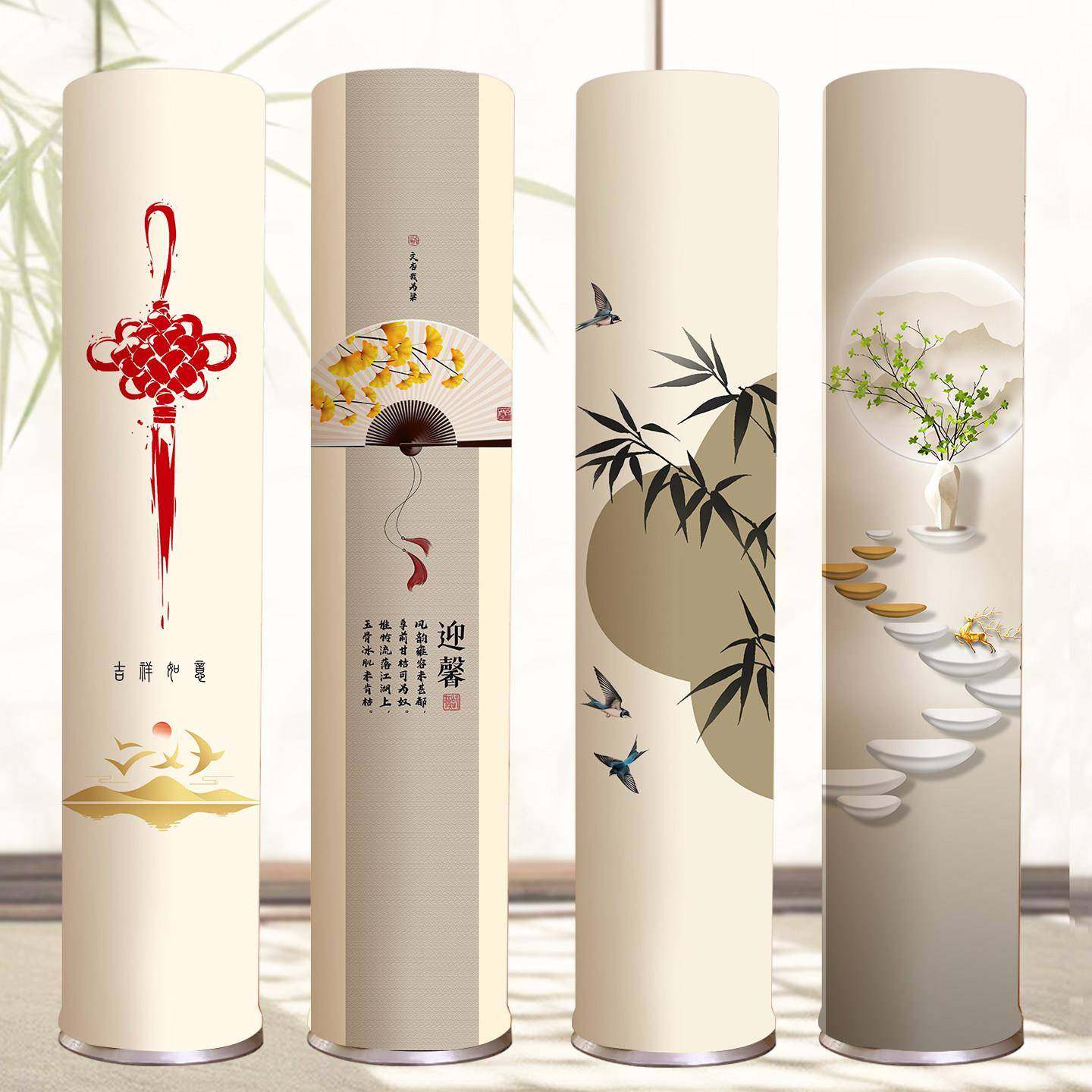 立式空调防罩尘美2025新款圆ZXY9420柱空调套客厅装空调罩柜机柜,居家布艺,空调罩,淘宝优惠券,粉丝福利购,淘宝优惠卷