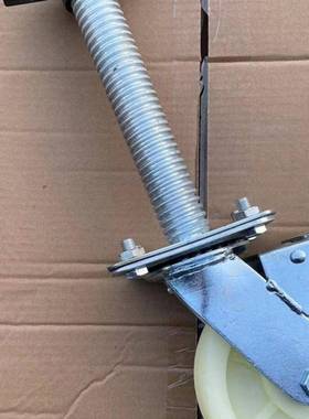 鹰子A配B刹6架寸万向轮加轮粗螺杆移动鹰架件厂家UBC直销