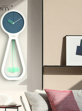 TEBOYTY北欧轻奢时钟表挂钟客厅个性创意简约装饰家用墙面装饰品