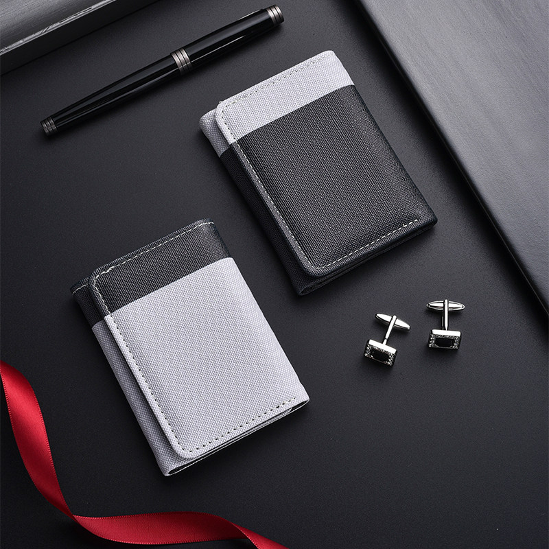 钱包男款2026新款钱包卡包一体钱包男款年轻人青少年随身小零钱包