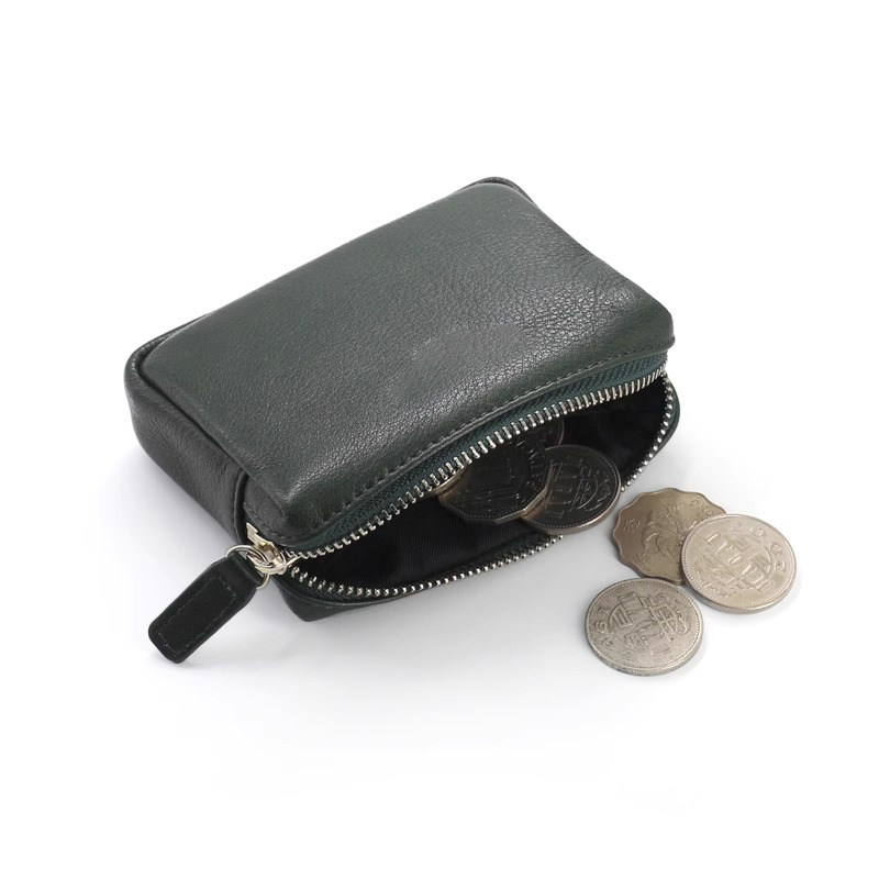 日韩原创零钱包女手工拉链真皮质感立体硬币包卡包收纳包小钱包男