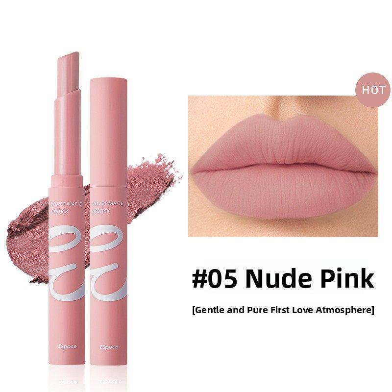 复古小众玫瑰粉口红欧美妆天鹅绒雾面哑光吃土裸棕肉粉唇泥不沾杯,彩妆/香水/美妆工具,唇膏/口红,淘宝优惠券,粉丝福利购,淘宝优惠卷
