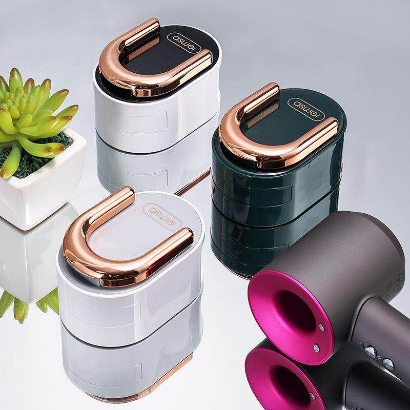 吹风机置物架卫生间壁挂式电吹风挂架浴室厕所免打孔风筒收纳架子