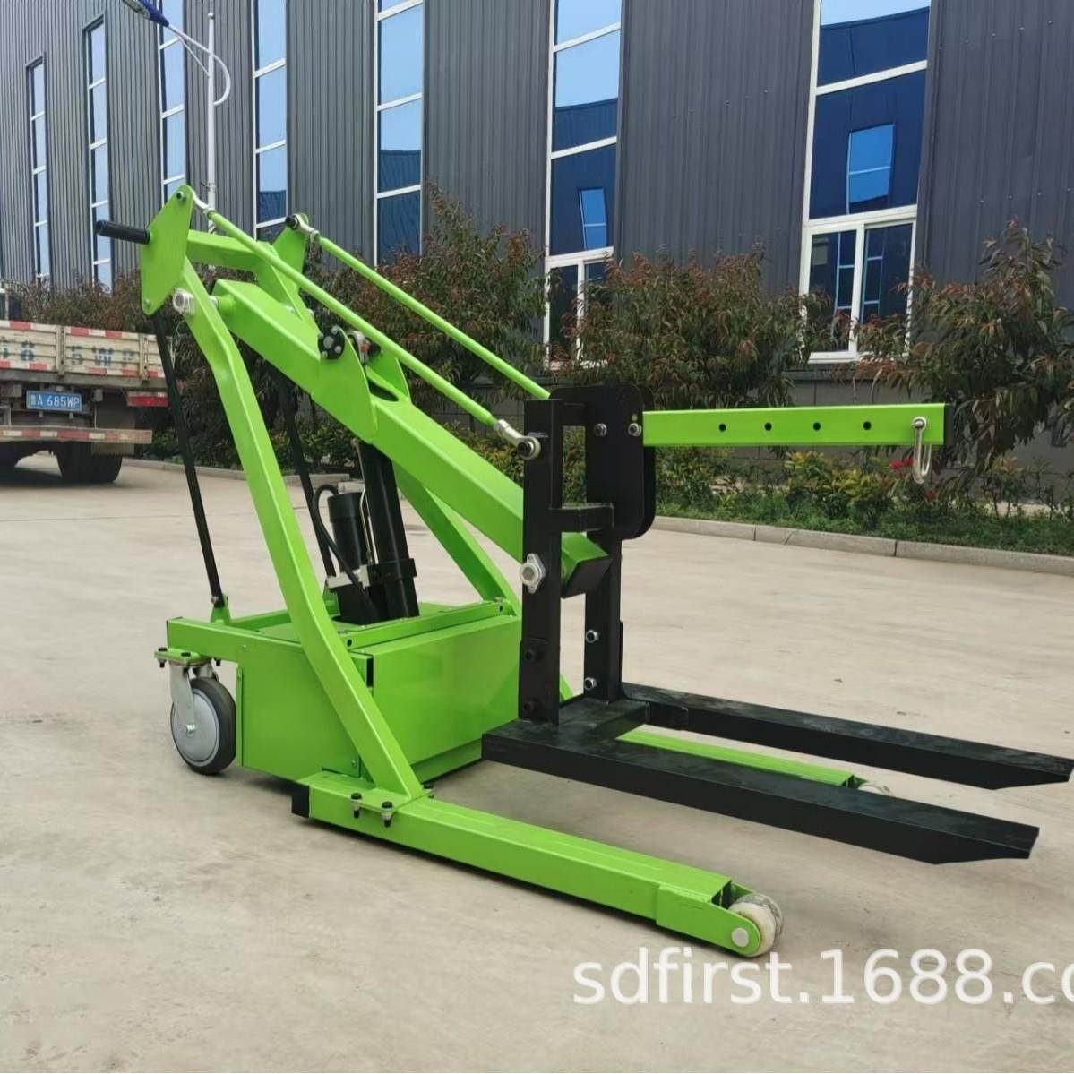 小型简易电动叉车便携式搬运叉车堆高车液压升降搬运车曲臂装卸车,搬运/仓储/物流设备,其他起重搬运设备,淘宝优惠券,粉丝福利购,淘宝优惠卷