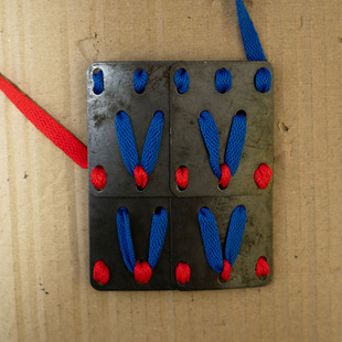 仿秦俑高级军官甲 【铁质】盔甲片 第一批弧度小