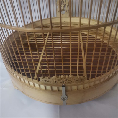 包邮超大竹制加密间隙长尾四喜鸟笼金丝雀鸟笼成品全套一笼多用