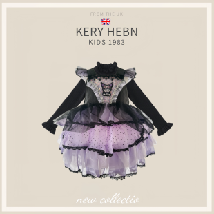 KeryHebn女童洛丽塔公主裙夏季儿童库洛米连衣裙高定礼服裙蛋糕裙