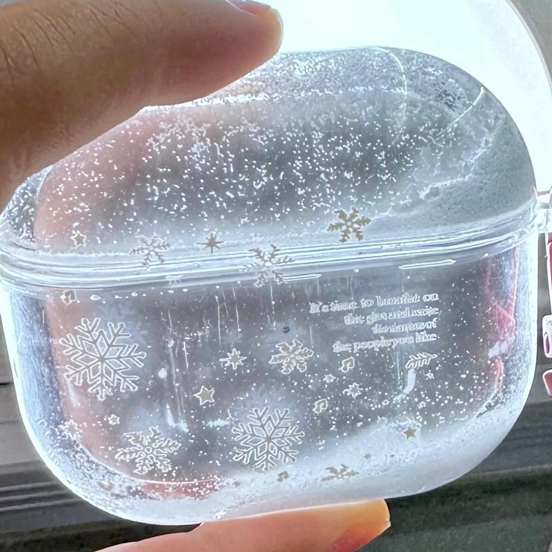 ins流沙雪花挂件Airpods1/2保护套苹果耳机保护壳Airpodspro2超仙无线蓝牙盒三耳机套Airpod3个性防摔耳机盒,3C数码配件,耳机保护套,淘宝优惠券,粉丝福利购,淘宝优惠卷
