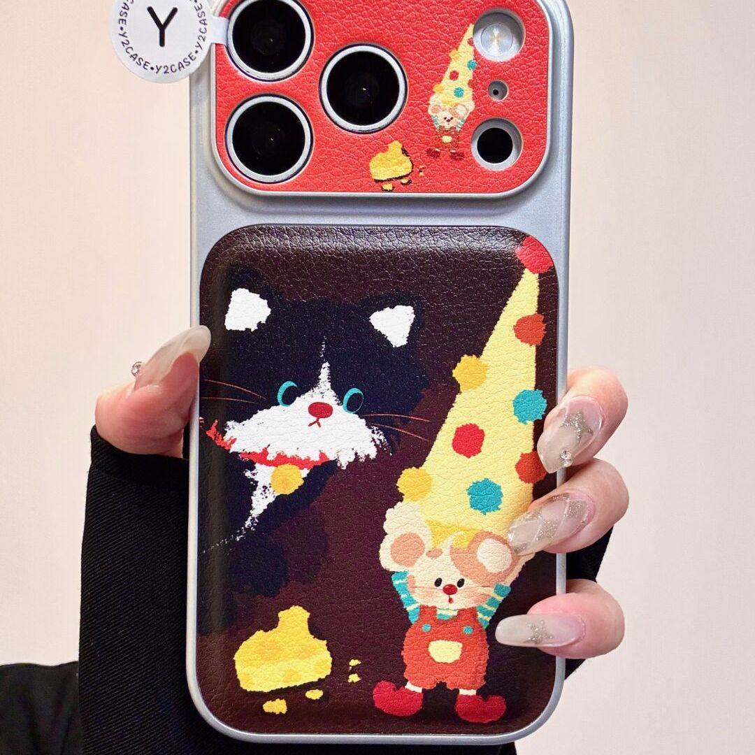 卡通可爱奶酪帽子老鼠猫咪适用iPhone17promax新款苹果16promax手机壳15个性趣味14小众17情侣款16全包保护套,3C数码配件,手机保护套/壳,淘宝优惠券,粉丝福利购,淘宝优惠卷