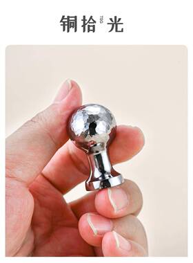 揽萤火·铜S拾光TG法式高级感单孔衣橱柜门抽屉拉手黄把铜柜子手