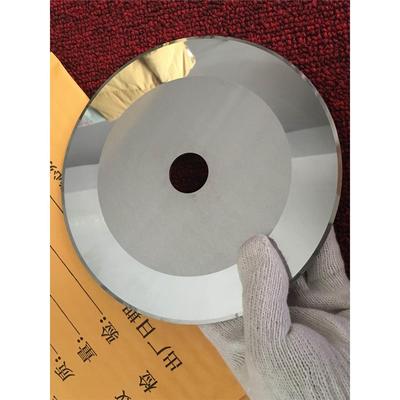 圆形刀片SKD11锂电池切刀合金锋钢平圆刀进口钨钢大圆刀片定做