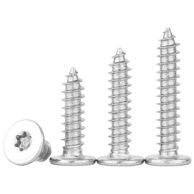 304不锈钢扁平头梅花自攻螺丝大平头超薄头CM螺丝钉大全M2M3M4M5