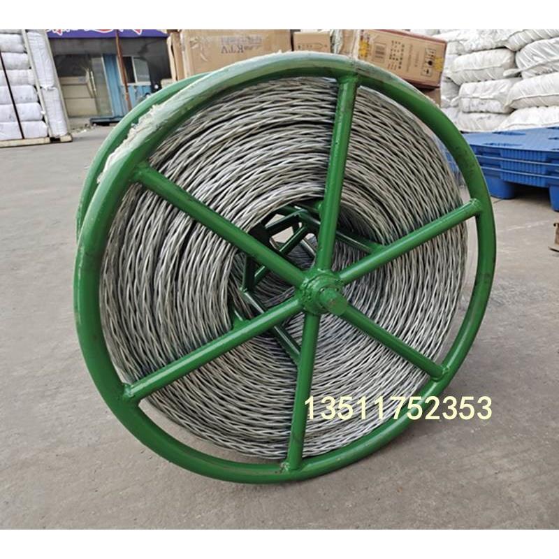 防扭钢丝绳热镀锌无扭麻花钢丝绳电力电缆不旋转牵引绳六方十二股