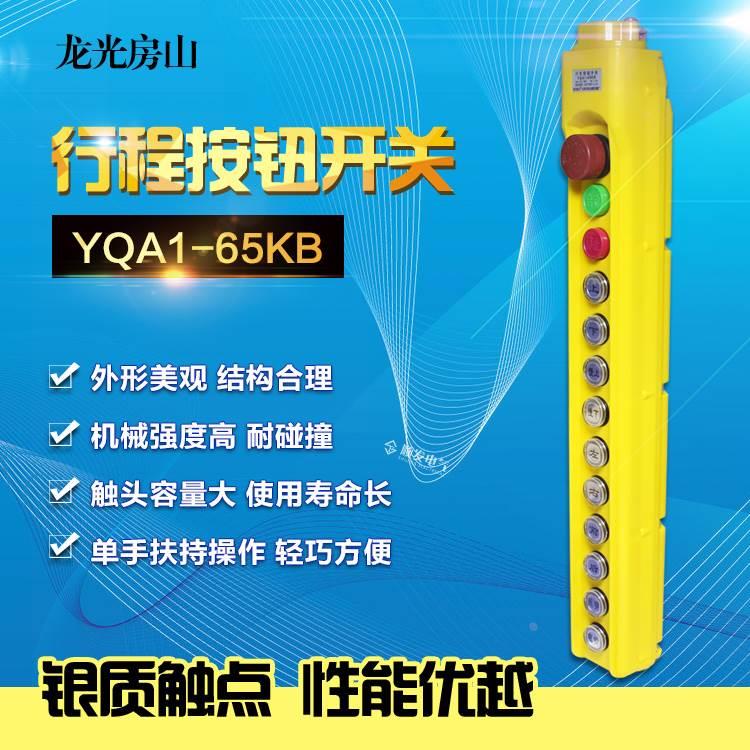 龙光房山行车按钮开关YQA1-65KB行车手柄按扭葫芦手柄按钮开关