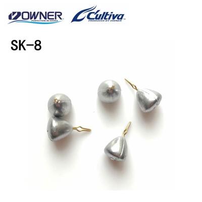 日本欧纳防挂底倒钓铅坠Cone sinker低重心高灵敏度路亚软虫11708