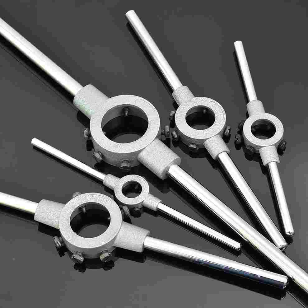 上匠工具强力板牙铰手 扳手 板牙架 圆扳牙绞手 圆扳牙架M3-M22