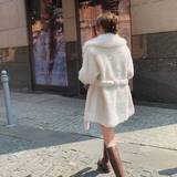 现货2024秋冬小香风仿皮草皮毛一体毛绒外套095-9131-P195-K308，女装短外套，浙宝095(原288A)