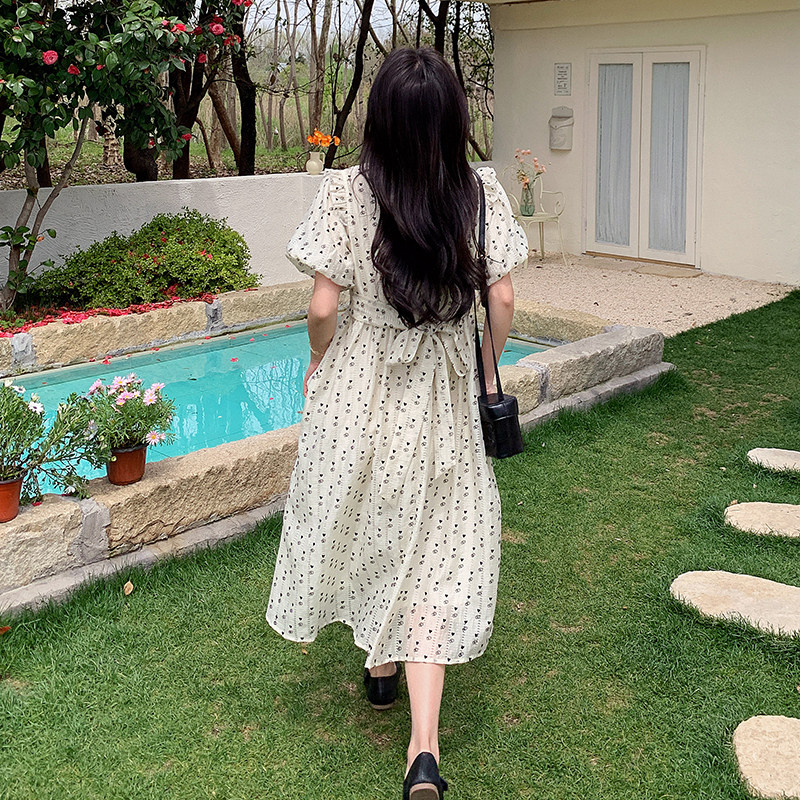 现货】2025夏季新中式爱心刺绣连衣裙095-502-P115-K168,女装连衣裙,浙宝095(原288A)
