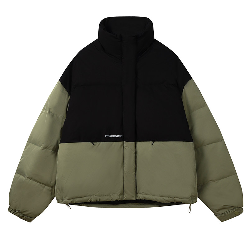 【现货跑量款数据好】拼接撞色白鸭绒羽绒服095-920-P185-K288,女装羽绒服,浙宝095(原288A)