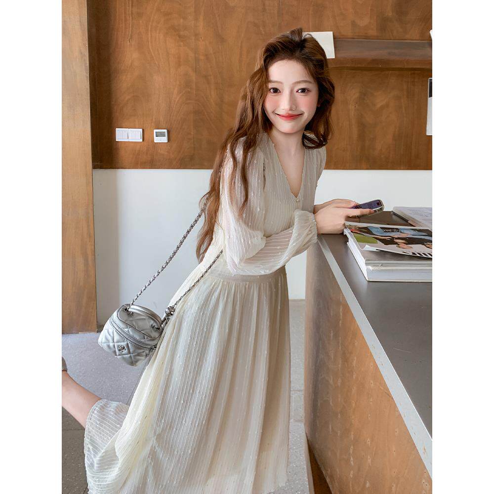 【9.22现货】2025秋装新款温柔风连衣裙095-8262-P140-K208,女装连衣裙,浙宝095(原288A)