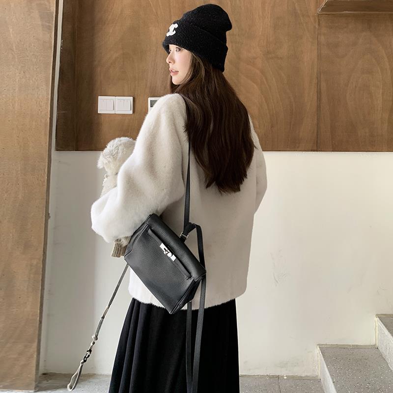 现货2024秋冬新款皮毛一体仿皮草毛绒外套095-9117-P175-K268,女装皮草,浙宝095(原288A)