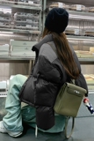【买家秀现货】2023新款撞色拼接白鸭绒羽绒服095-985-P225-K338，女装羽绒服，浙宝095(原288A)