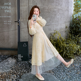 【现货】2025中式开衫+半身裙两件套095-8267-P155-K228，女装套装/套裙，浙宝095(原288A)