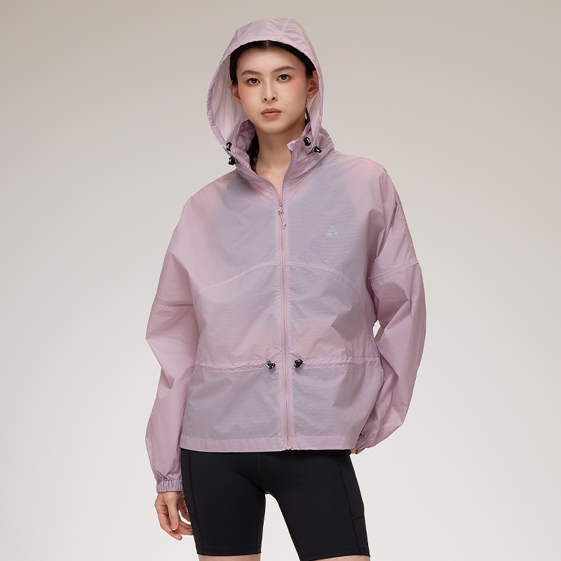 又见高山MetaMount AR立领落肩蝙蝠袖机能感防晒皮肤衣夏季新品