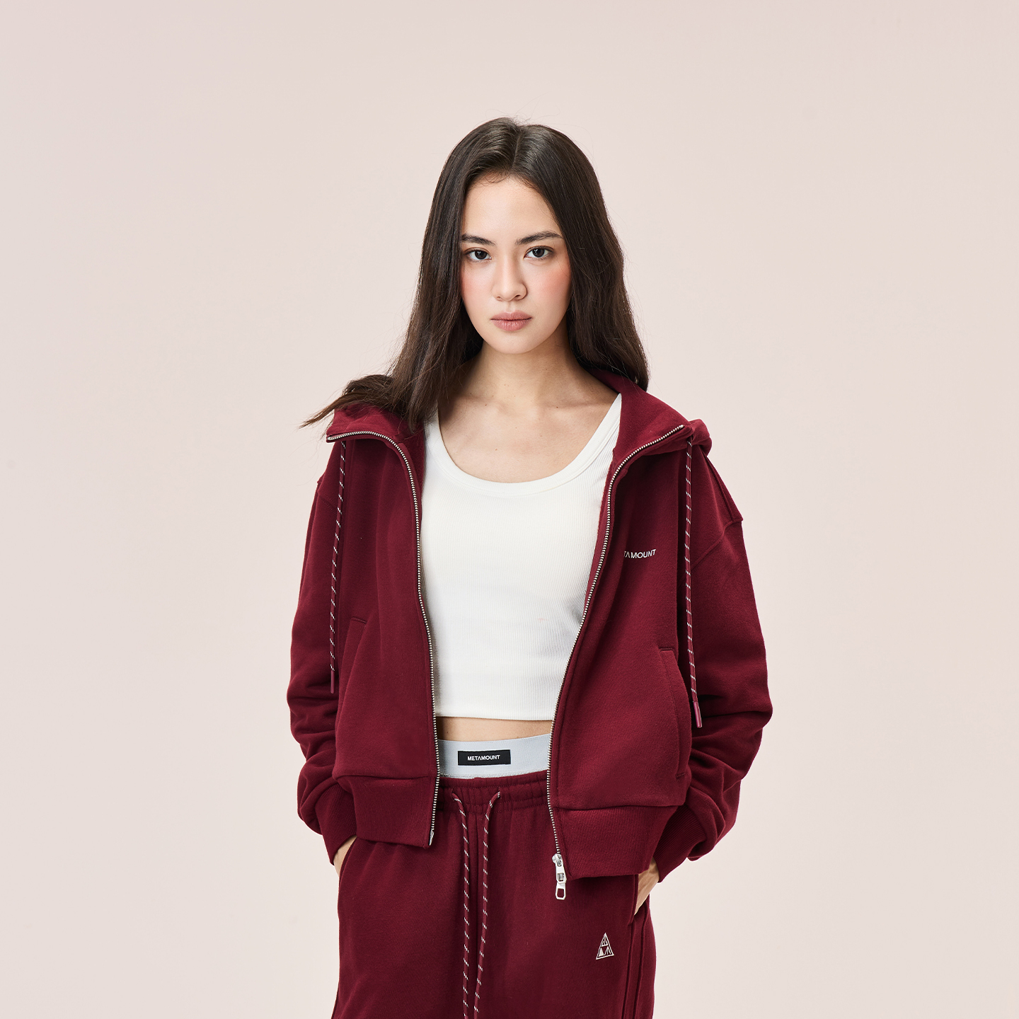 又见高山MetaMount 双头拉链连帽卫衣户外运动开衫【圣诞新年款】